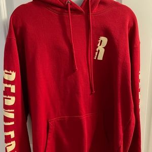 Reckless (NAV) Red Pullover - Men’s Medium Red